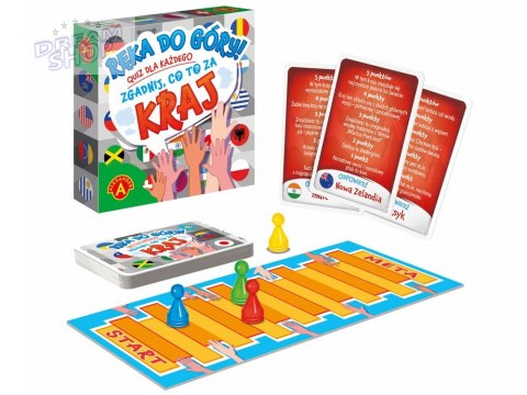 Quiz dla każdego Gra Ręka do góry-co za kraj 2747