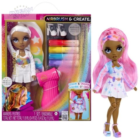 Rainbow High Air Brush&Create Fashion - Grey Eyes