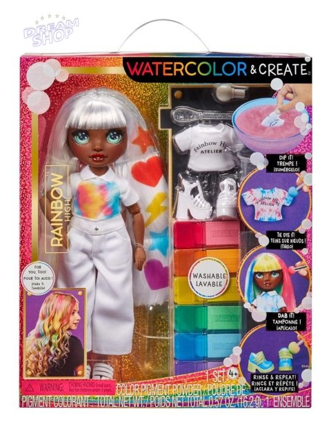 Rainbow High WaterColor & Create NEW TD green Rainbow High WaterColor & Create NEW TD green