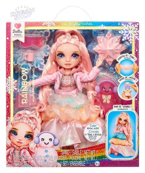 Rainbow High Winter Wonderland Doll- Bella (Pink) Rainbow High Winter Wonderland Doll- Bella (Pink)
