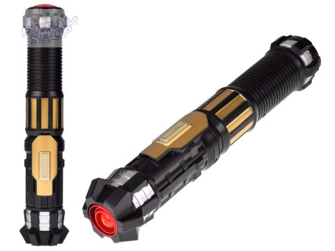 Rozkładany Świetlny Miecz Gwiezdnego Wojownika Światło Dźwięk ZA5888