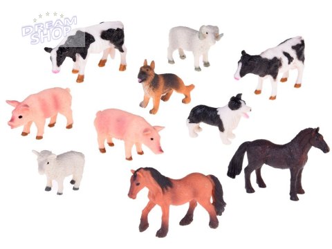 SERIA ZWIERZĘTA FARMA Duży zestaw "WETERYNARZ na wsi" 102 elementy ZA5350