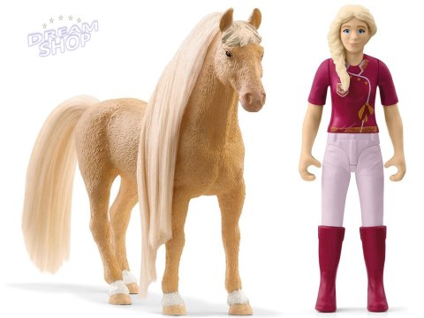 Schleich obrotowa stacja do pielęgnacji koni Sofia koń figurka akc ZA6003