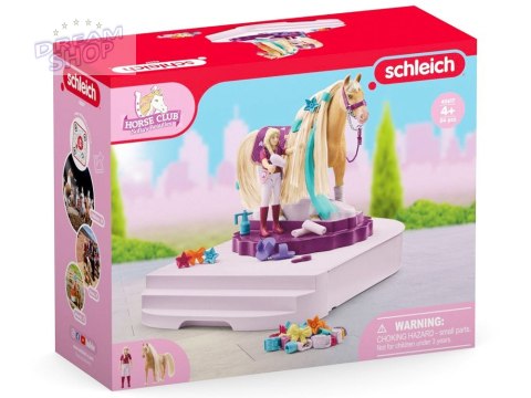 Schleich obrotowa stacja do pielęgnacji koni Sofia koń figurka akc ZA6003