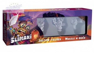 Ślimaki Muszle w ogniu - zestaw figurek GALAKTA