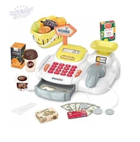 Supermarket z kasą 32x11x18 Supermarket z kasą 32x11x18