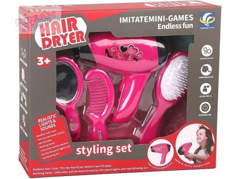 Suszarka na baterie z akcesoriami Suszarka na baterie z akcesoriami