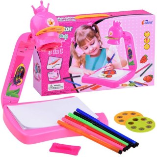 Tablica Rzutnik Projektor z koroną + Pisaki TA0067