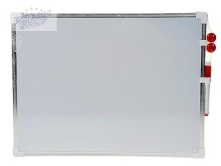 Tablica magnetyczna biała + flamaster suchościer.