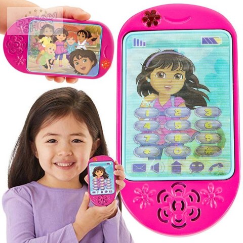 Telefon malucha interaktywny Smartfon Dora ZA2724