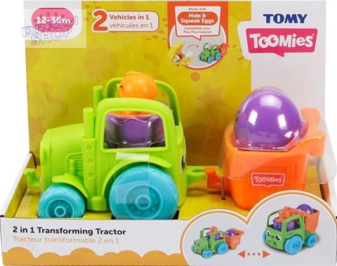 Toomies Traktor wywrotka 2w1 TOMY