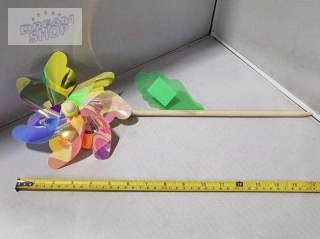 Wiatrak kwiatek 42cm MIX