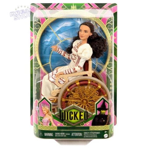 Wicked Lalka modowa Nessarose na wózku inwalidzkim