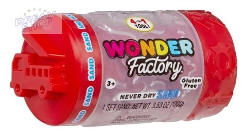 Wonder Factory Never Dry Sand Singles - Red