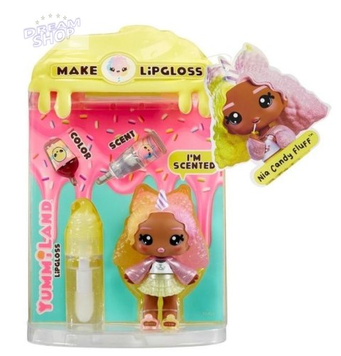 Yummiland Lipgloss Doll - Nia Candy Fluff Yummiland Lipgloss Doll - Nia Candy Fluff