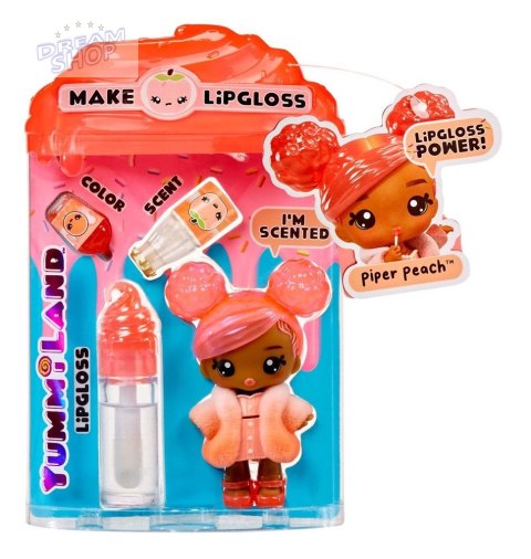 Yummiland Lipgloss Doll- Piper Peach