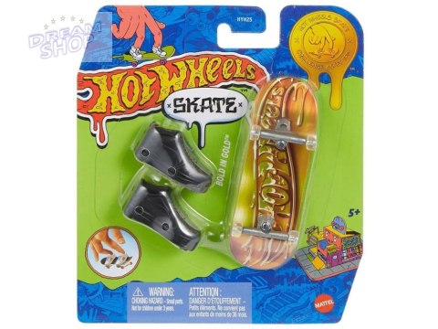Zabawka Finger Skateboard Hot Wheels - zabawa dla Małego Skatera ZA6001