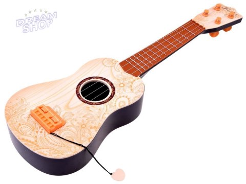 Zabawka Gitara metalowe struny + piórko IN0095 Zabawka Gitara metalowe struny + piórko IN0095