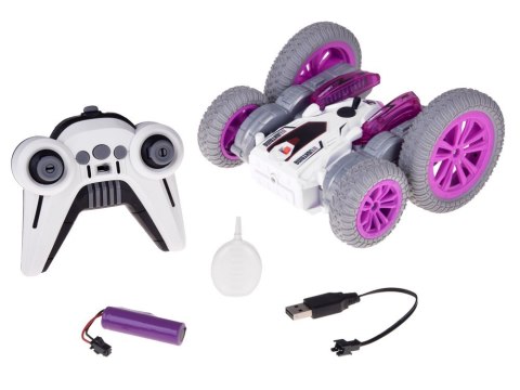 Zdalnie sterowane SUPER SZYBKIE auto STUNT - para wodna i światło RC0729