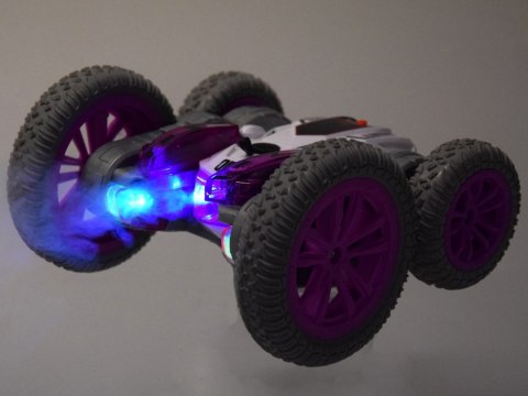 Zdalnie sterowane SUPER SZYBKIE auto STUNT - para wodna i światło RC0729