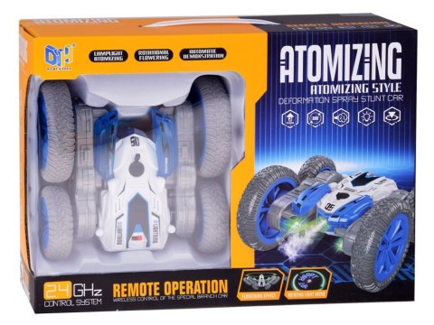 Zdalnie sterowane SUPER SZYBKIE auto STUNT - para wodna i światło RC0729