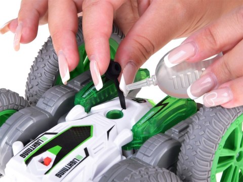 Zdalnie sterowane SUPER SZYBKIE auto STUNT - para wodna i światło RC0729