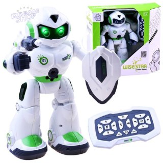 Zdalnie sterowany ROBOT tańczy Nauka angielskiego światło + dźwięk RC0447