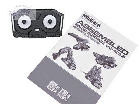 Zestaw 4w1 do składania Maszyny budowlane Zdalnie sterowane 176-ele RC0665