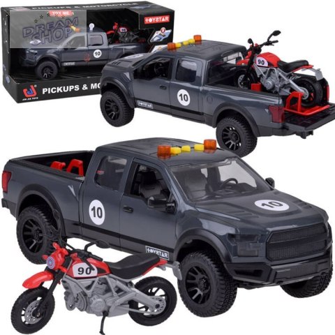 Zestaw Auto Pickup i motocykl Dźwięk Światło + otwierane drzwi ZA5233