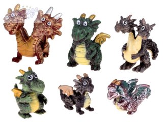 Zestaw Figurek Bajkowe Smoki 6 szt. Magiczne Stworzenia ZA5883