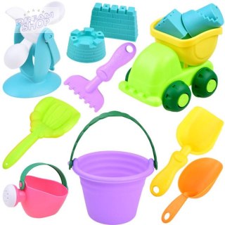 Zestaw do piasku wiaderko foremki autko ZA4023