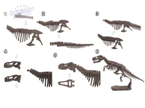 Zestaw edukacyjny wulkan + wykopaliska dinozaur mały archeolog ZA4726