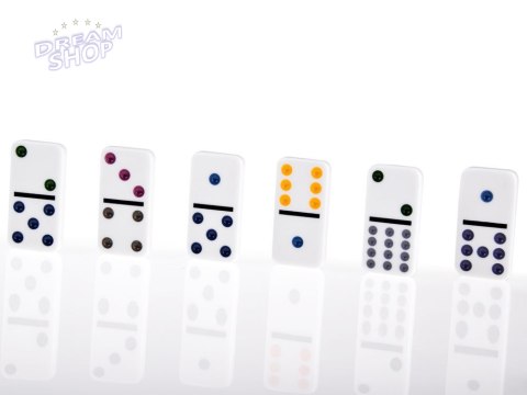 Zestaw gier GRA Domino + Meksykański pociąg Metalowy kuferek GR0630