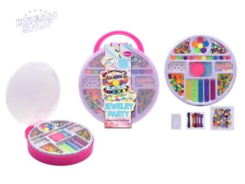 Zestaw koralików do robienia biżuterii w walizce Zestaw koralików do robienia biżuterii w walizce