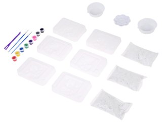 Zestaw kreatywny Zrób to sam - uformuj i wymaluj GIPSOWE jednorożce ZA5755