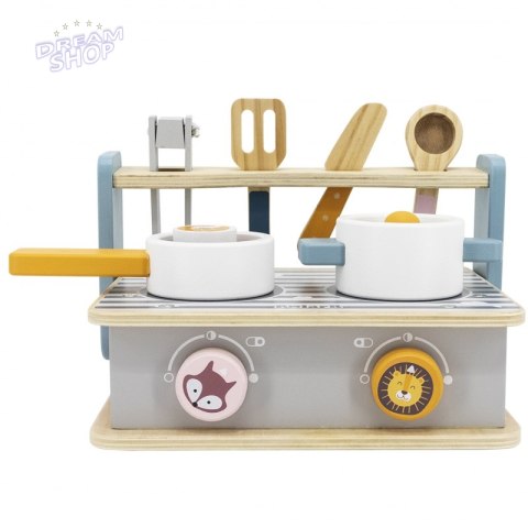 Drewniana Składana Kuchenka i Grill Viga Toys Drewniana Składana Kuchenka i Grill Viga Toys