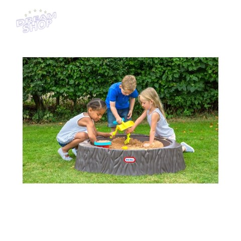 Little Tikes Duża Piaskownica Pień Drzewa Basen z Pokrywą Little Tikes Duża Piaskownica Pień Drzewa Basen z Pokrywą