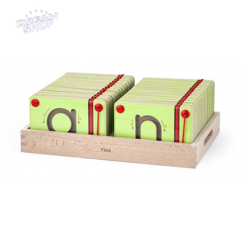 Tabliczki Magnetyczne Nauka Pisania Małe Literki Viga Toys Tabliczki Magnetyczne Nauka Pisania Małe Literki Viga Toys