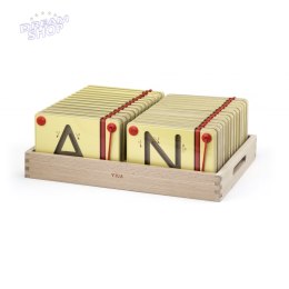 Tabliczki Magnetyczne Nauka Pisania Wielkie Litery Viga Toys