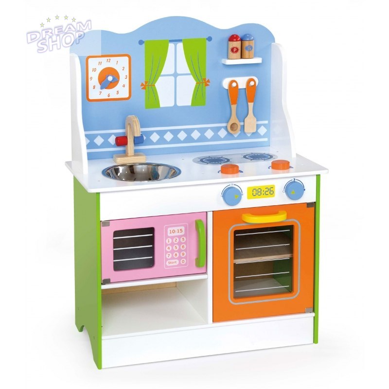 Viga Toys Kuchnia Drewniana Angel Z Akcesoriami Viga Toys Kuchnia Drewniana Angel Z Akcesoriami
