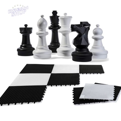 Zestaw Szachy Ogrodowe Szachy do Ogrodu W zestawie z szachownicą Rolly Toys 30cm Zestaw Szachy Ogrodowe Szachy do Ogrodu W zestawie z szachownicą Rolly Toys 30cm