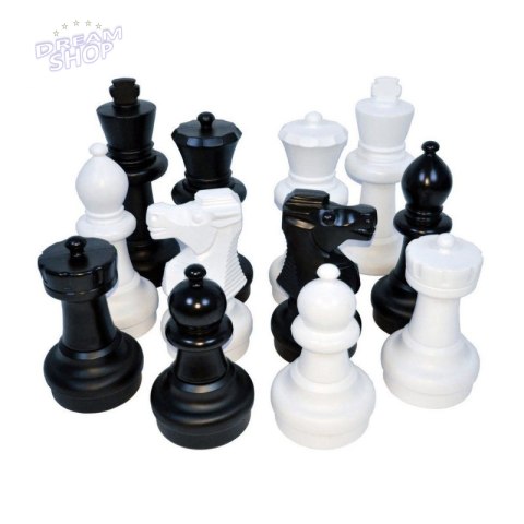 Zestaw Szachy Ogrodowe Szachy do Ogrodu W zestawie z szachownicą Rolly Toys 30cm Zestaw Szachy Ogrodowe Szachy do Ogrodu W zestawie z szachownicą Rolly Toys 30cm