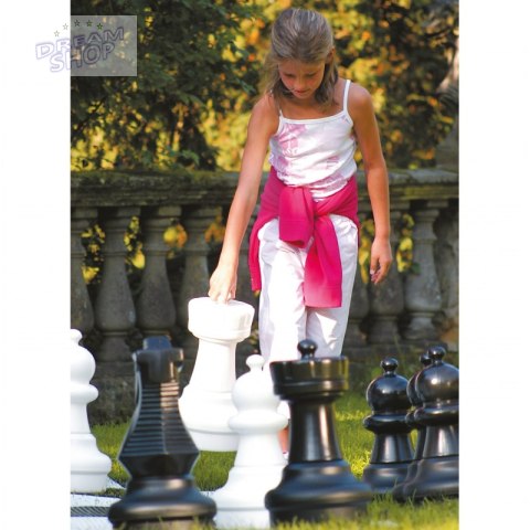 Zestaw Szachy Ogrodowe Szachy do Ogrodu W zestawie z szachownicą Rolly Toys 30cm Zestaw Szachy Ogrodowe Szachy do Ogrodu W zestawie z szachownicą Rolly Toys 30cm