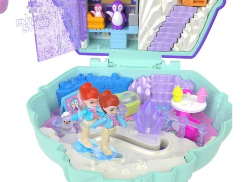 Zestaw Polly Pocket Śnieżny pingwinek zamykany domek figurki akces ZA6050