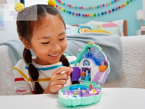 Zestaw Polly Pocket Śnieżny pingwinek zamykany domek figurki akces ZA6050