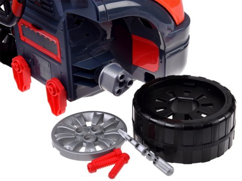 Zestaw mechanika: Ruchomy WARSZTAT SAMOCHODOWY + światło i dźwięk ZA5738