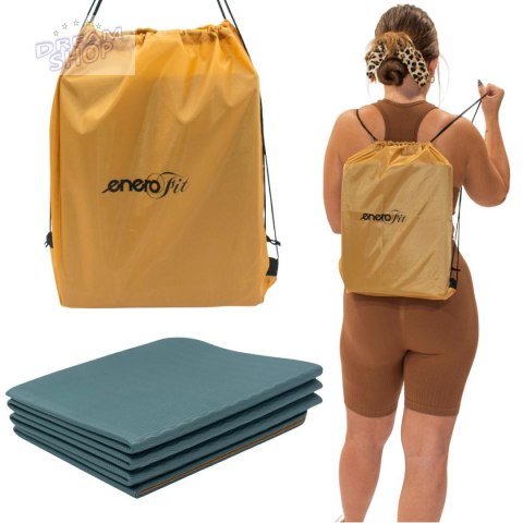 KORKOWA MATA DO JOGI SKŁADANA 183x61x0.4CM ENERO FIT