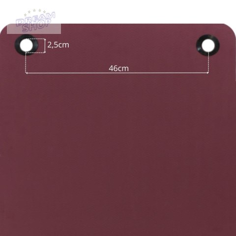 MATA FITNESS KLUBOWA Z OTWORAMI 120x60x2CM ENERO FIT