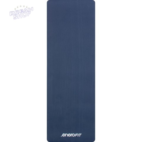 MATA FITNESS NBR ANTYPOŚLIZGOWA 183x60x1CM NIEBIESKA + POKROWIEC ENERO FIT