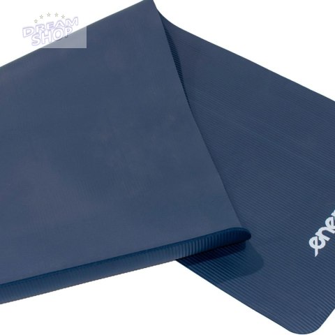 MATA FITNESS NBR ANTYPOŚLIZGOWA 183x60x1CM NIEBIESKA + POKROWIEC ENERO FIT